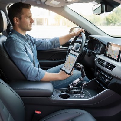 Support tablette voiture
